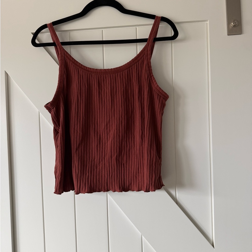 Old Navy Women's Rust Cropped Camisole Top